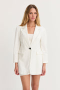 Renata Contrast Stitch Blazer