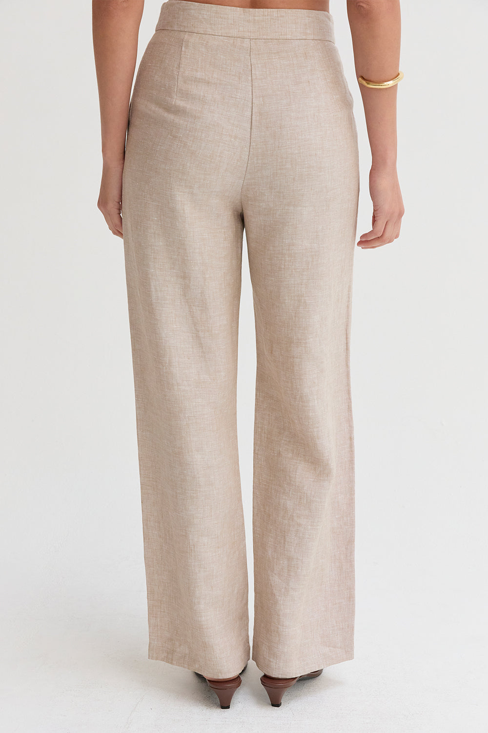 Dani Linen Wide Leg Pants