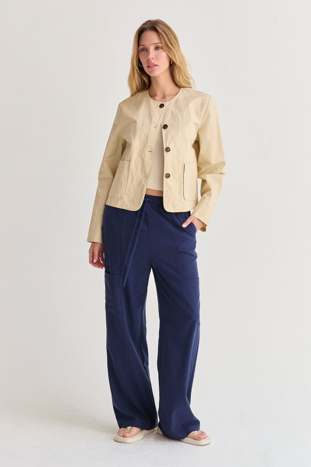 Willow Pull On Tencel Blend Pants