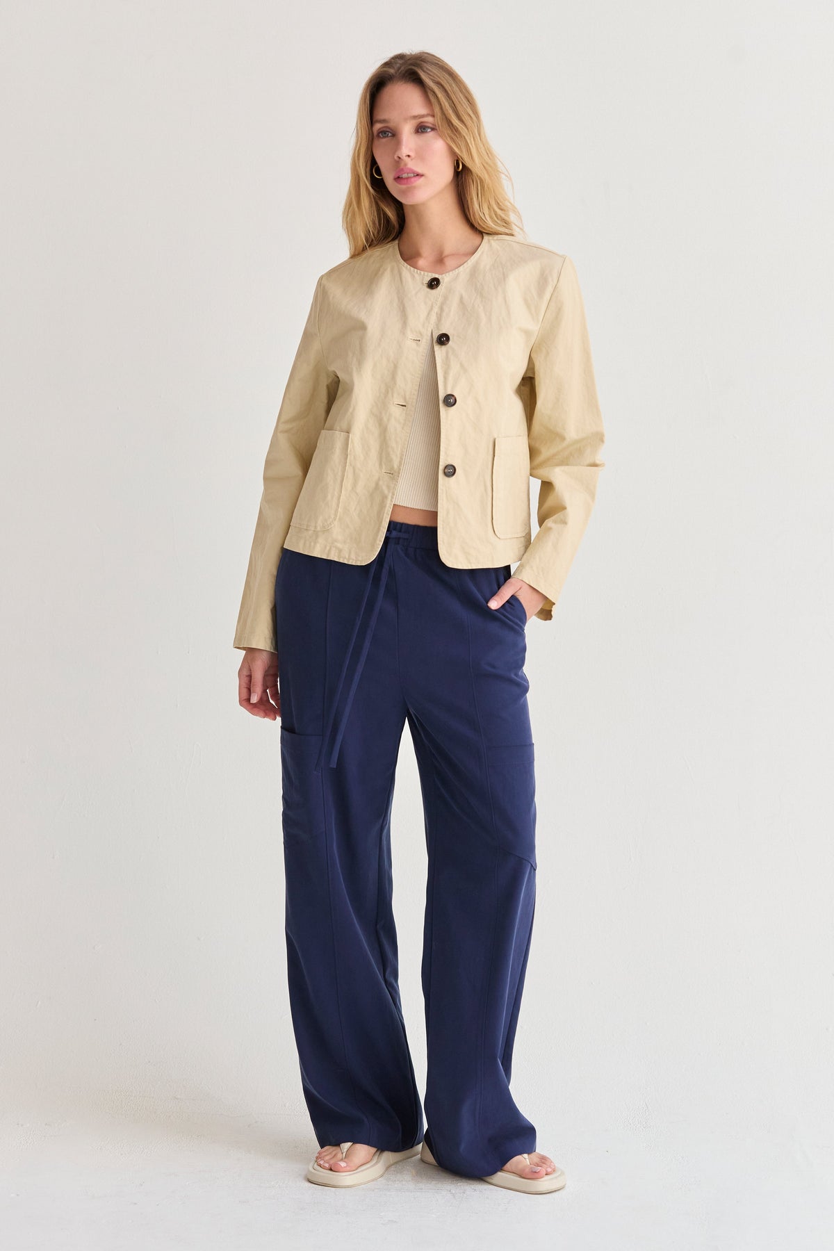 Willow Pull On Tencel Blend Pants