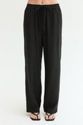 Lyra Easy Wear Linen Blend Pants