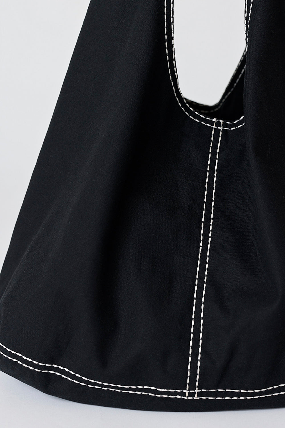 Anna Contrast Stitch Hobo Bag