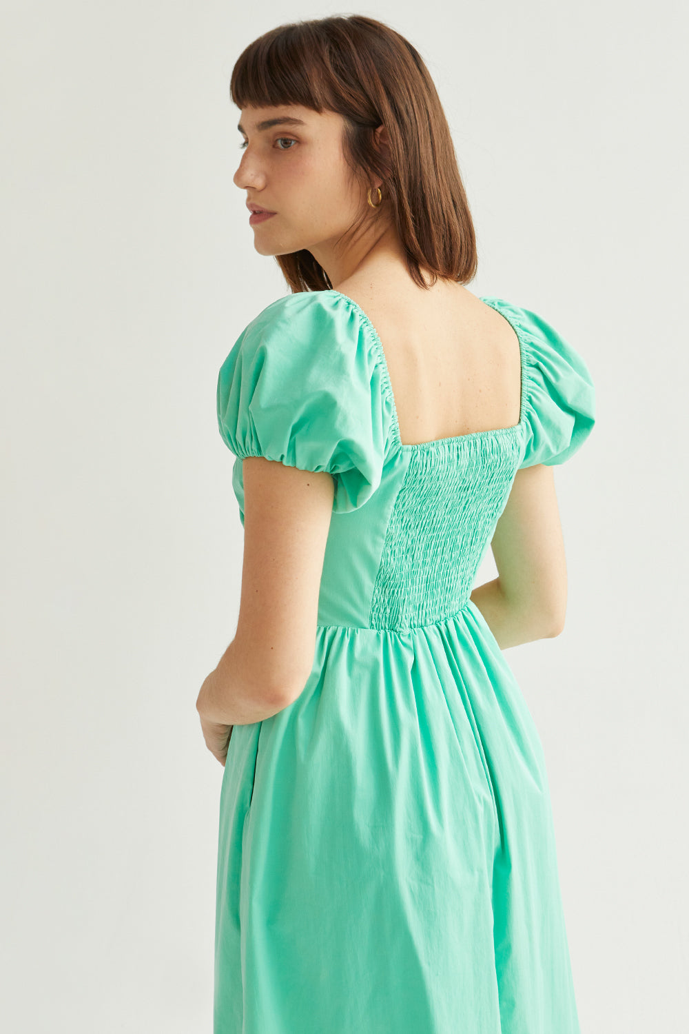 Belle Sweetheart Neckline Midi Dress