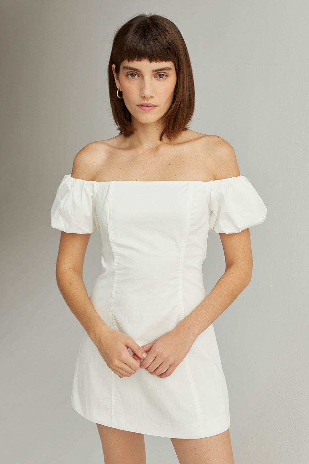Abigail Off Shoulder Mini Dress