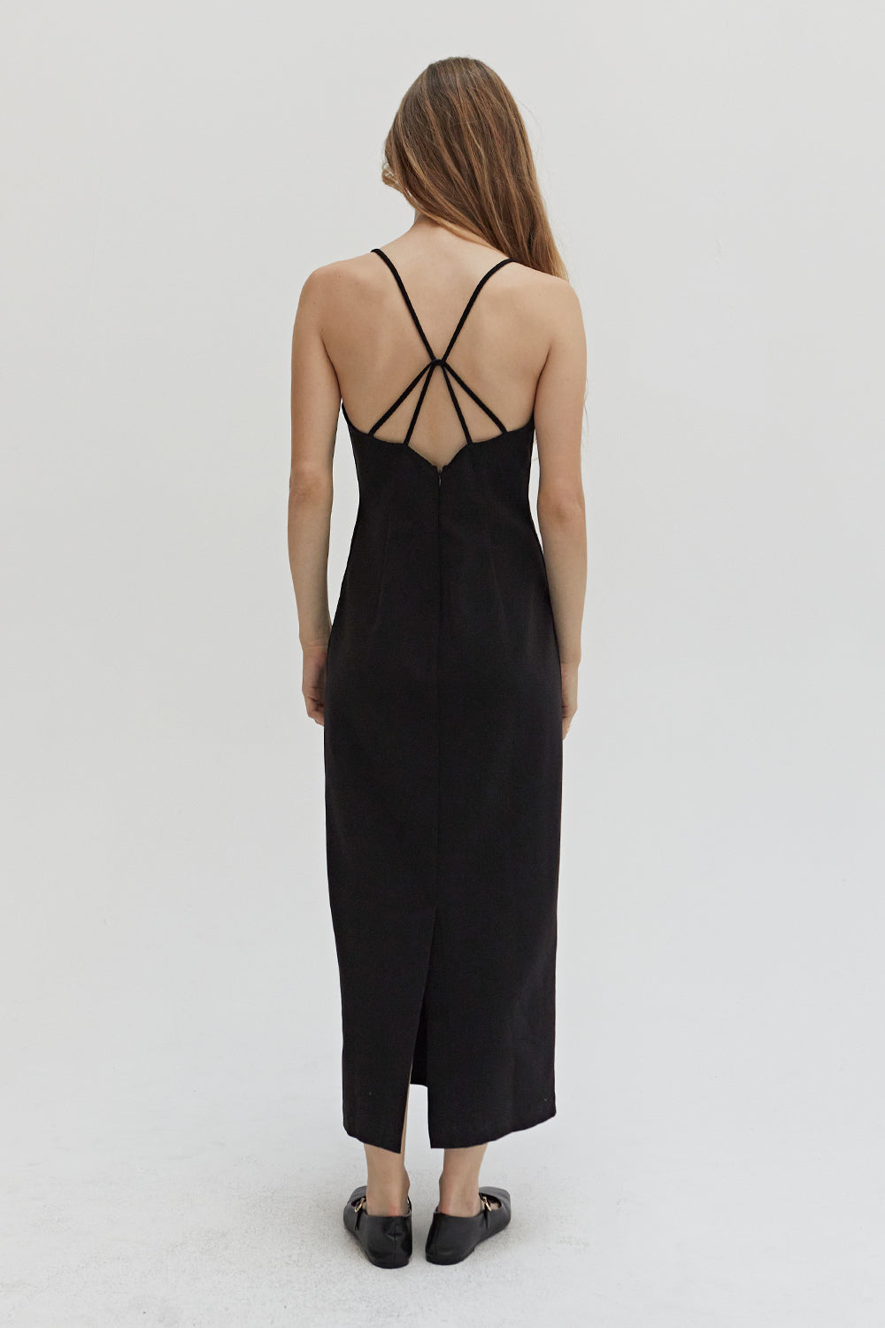 Delaney Crisscross Back Dress