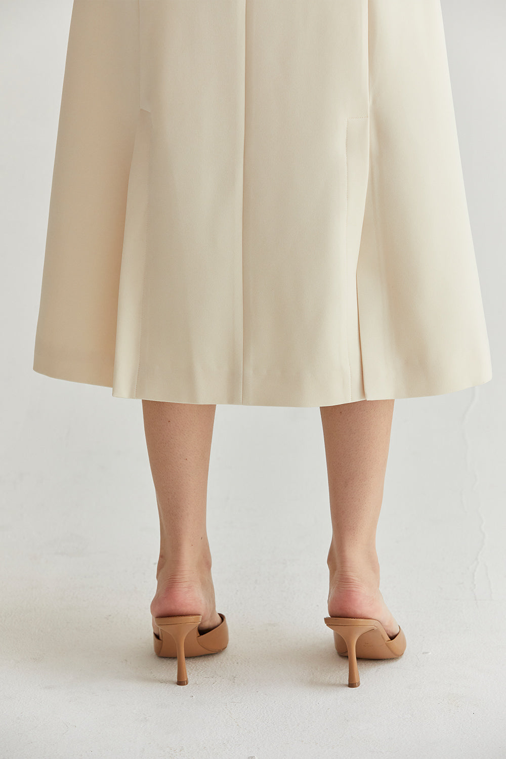 Sasha Sleeveless Long Blazer