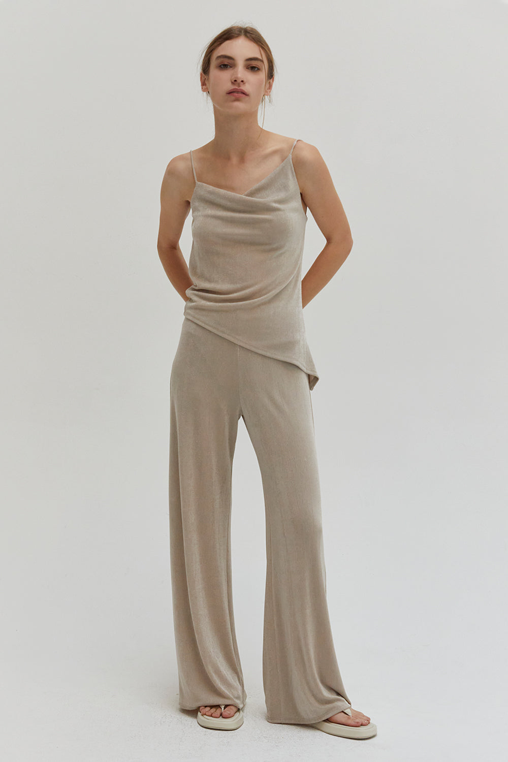 Charlotte High Waisted Easy Pants