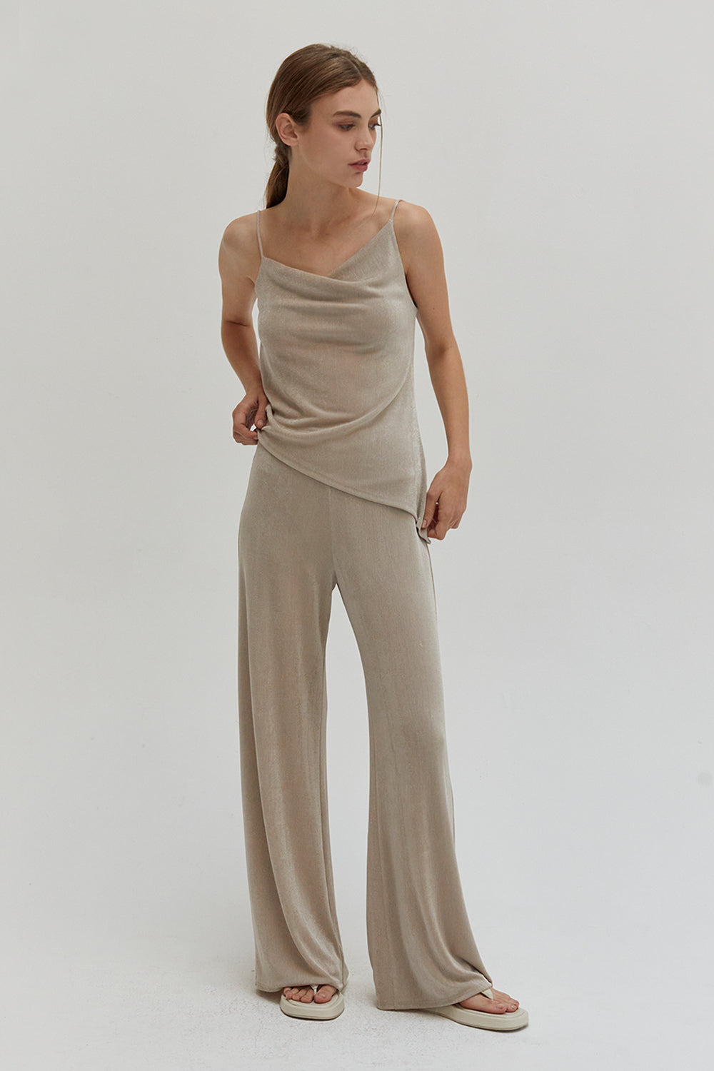 Charlotte High Waisted Easy Pants