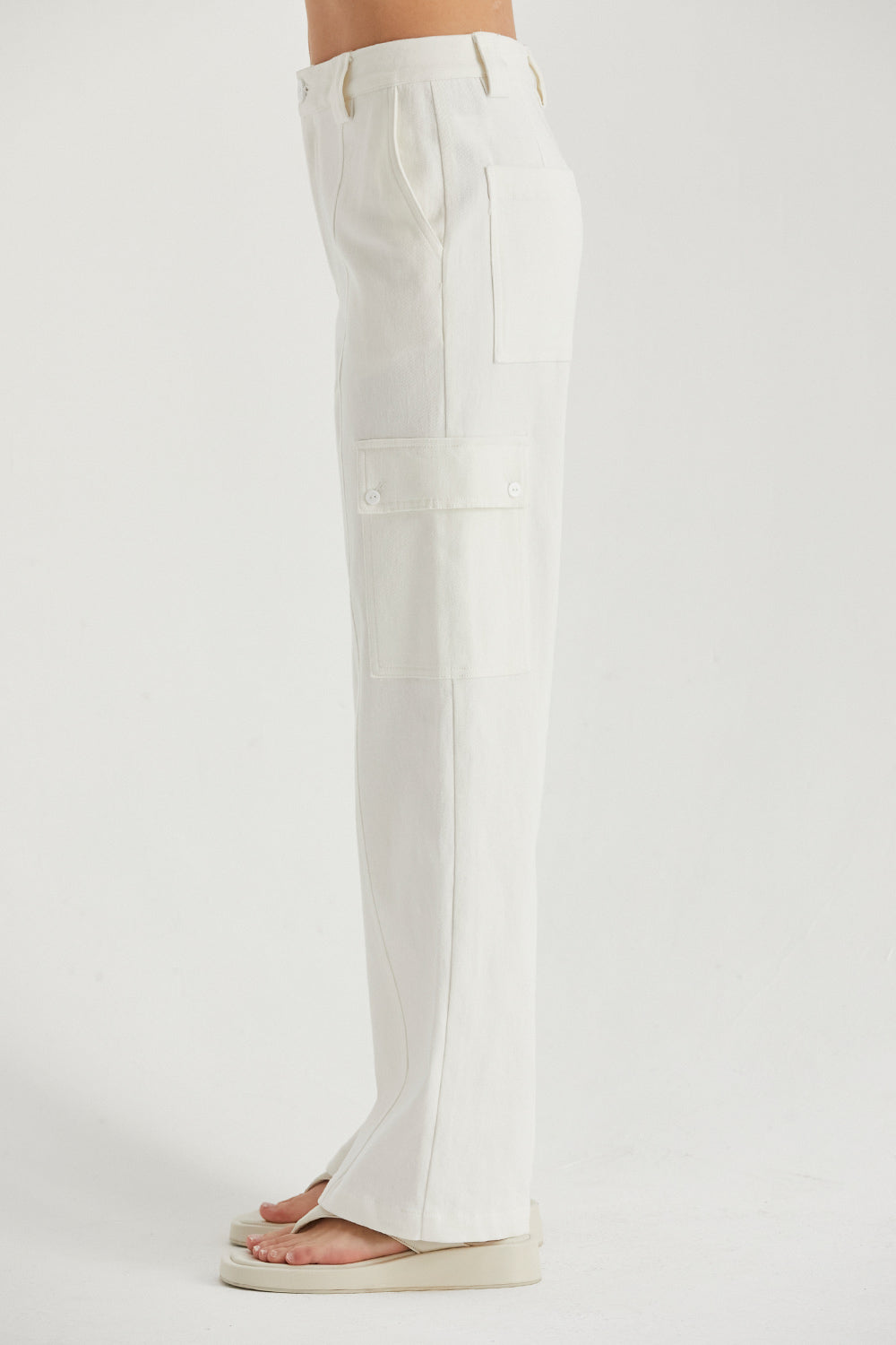 Kiera Cargo Denim Pants