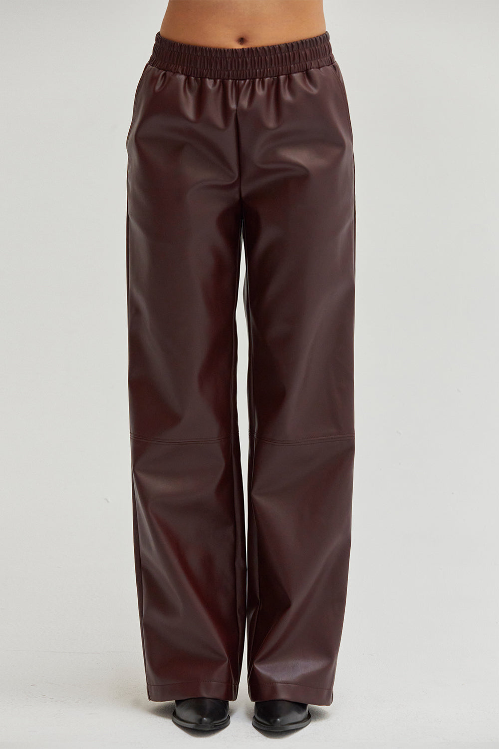 Zhuri Vegan Leather Pants