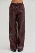 Zhuri Vegan Leather Pants