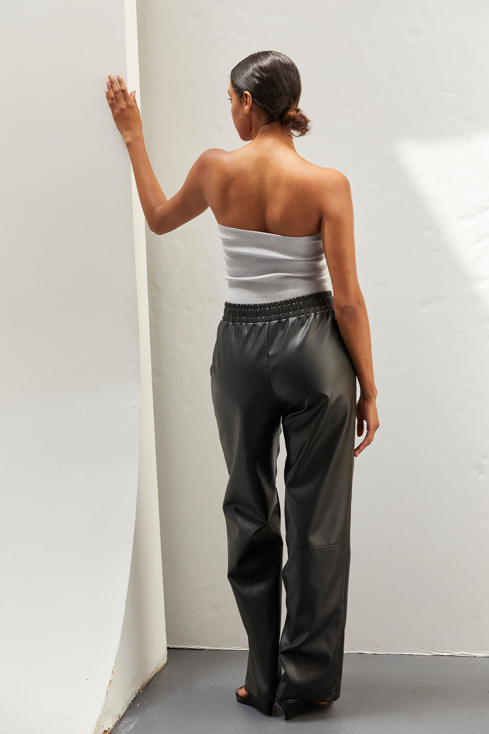 Zhuri Vegan Leather Pants
