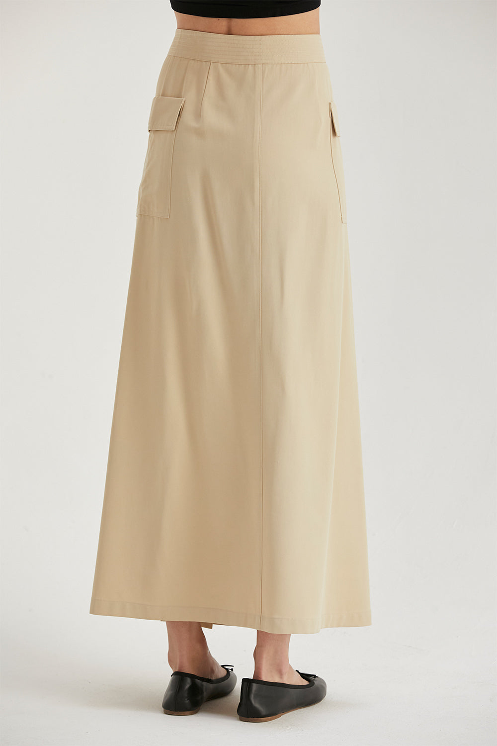 Nadia Wrap Maxi Skirt