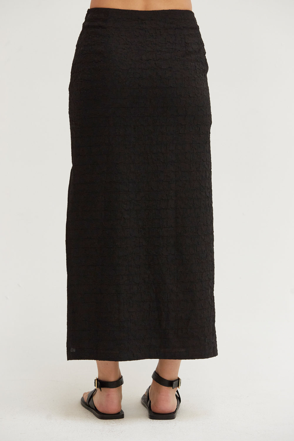 Demi Zipper Midi Skirt