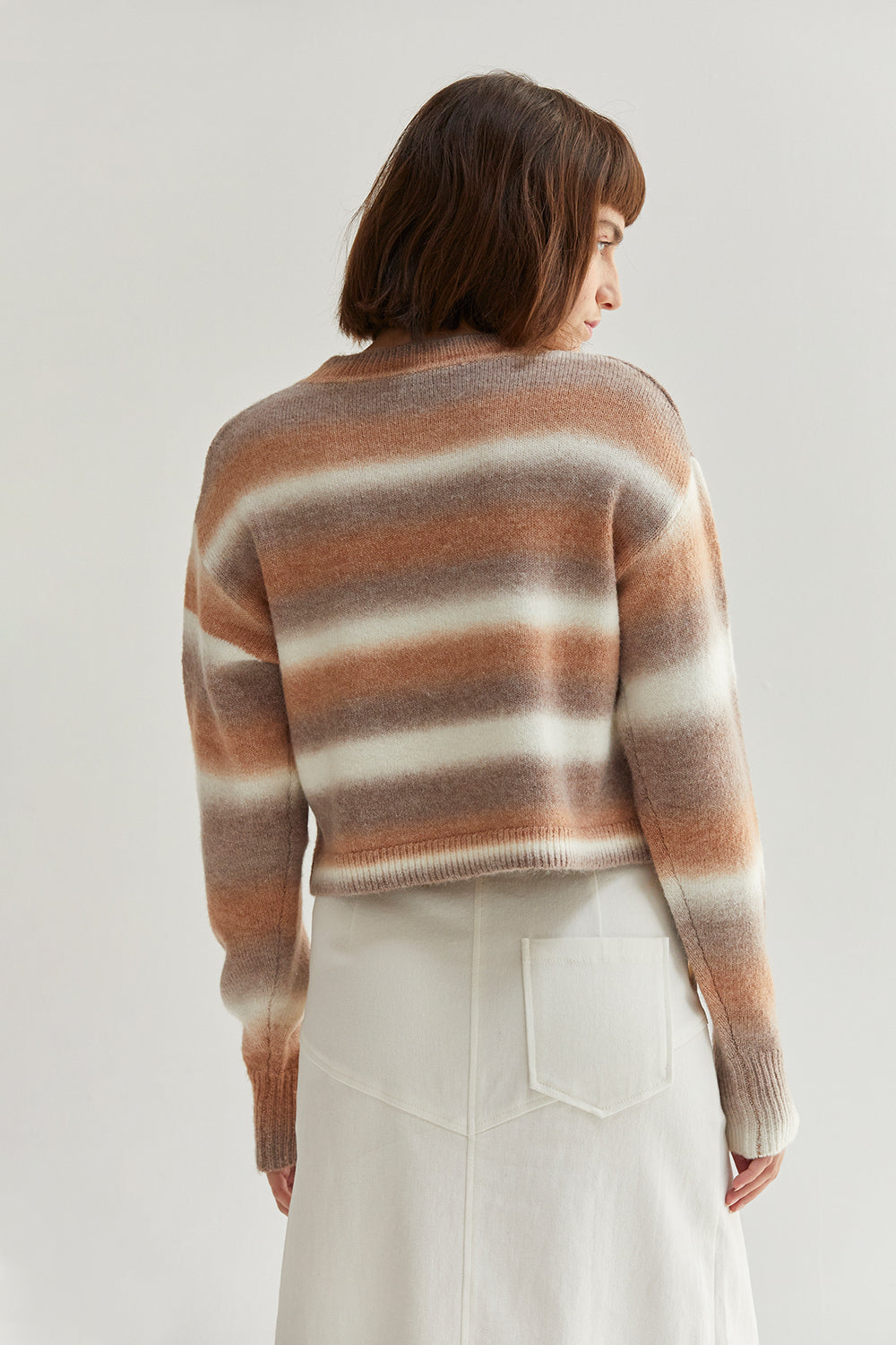 Nikki Ombre Crew Neck Sweater