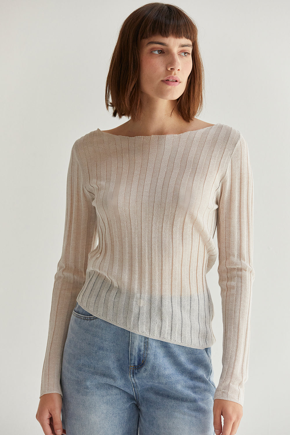Ellis Long Sleeves Knit Top