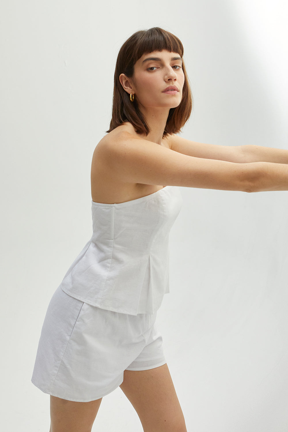 Coutney Linen Tube Top