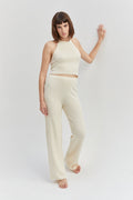 Brielle Halter Neck Straight Leg Set
