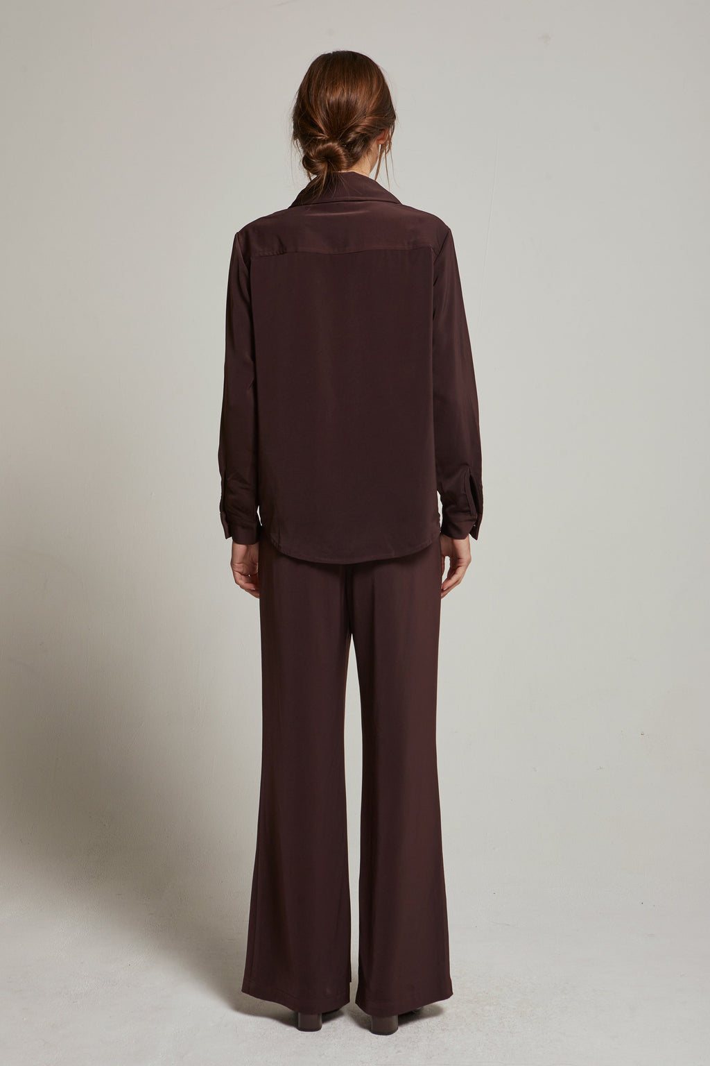 Neveah Silky Wide Leg Trousers