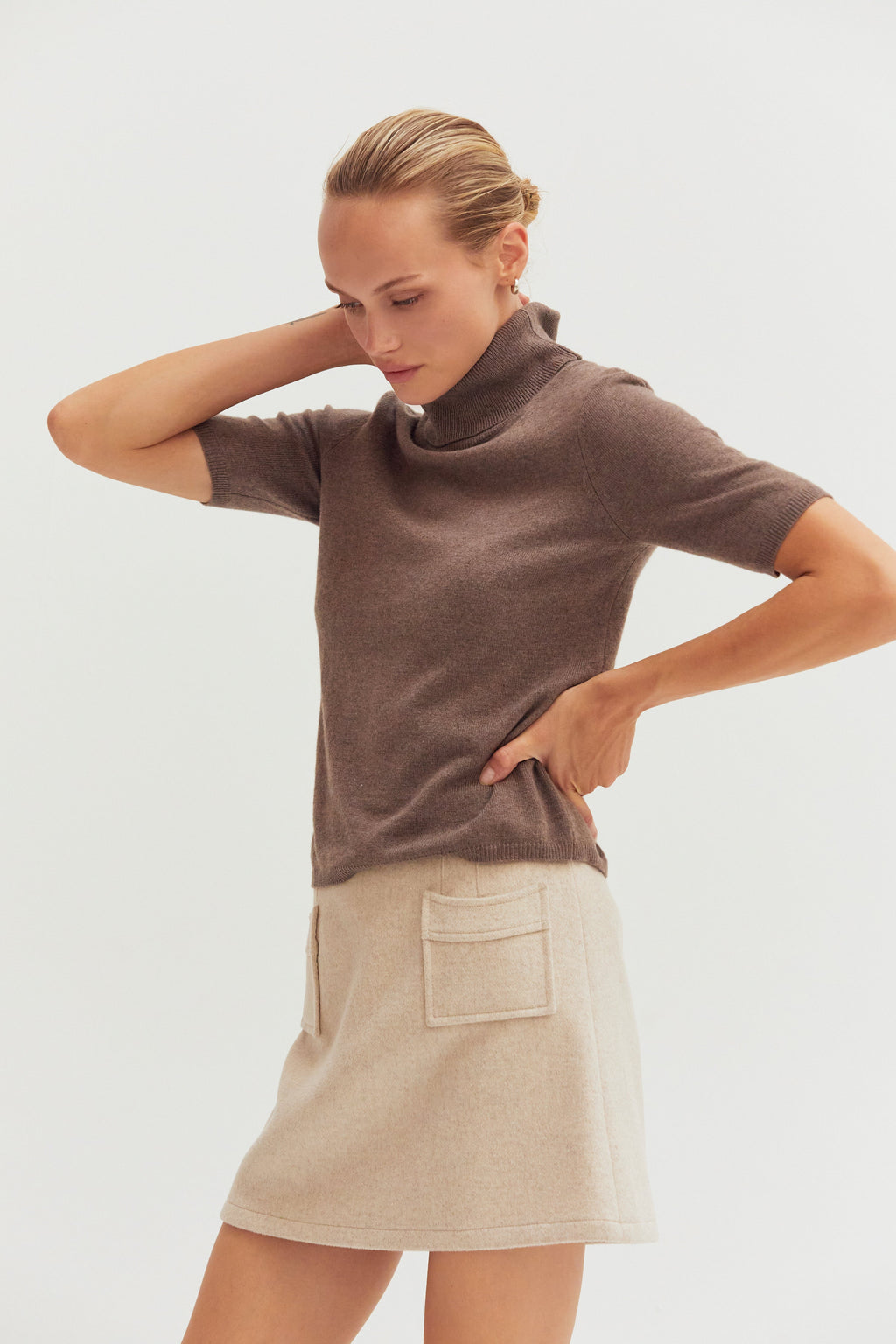 Elena Turtleneck Sweater Top