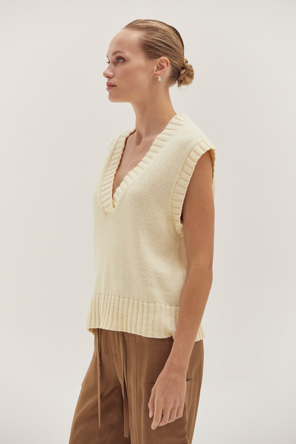 Regina V-Neck Sweater Vest