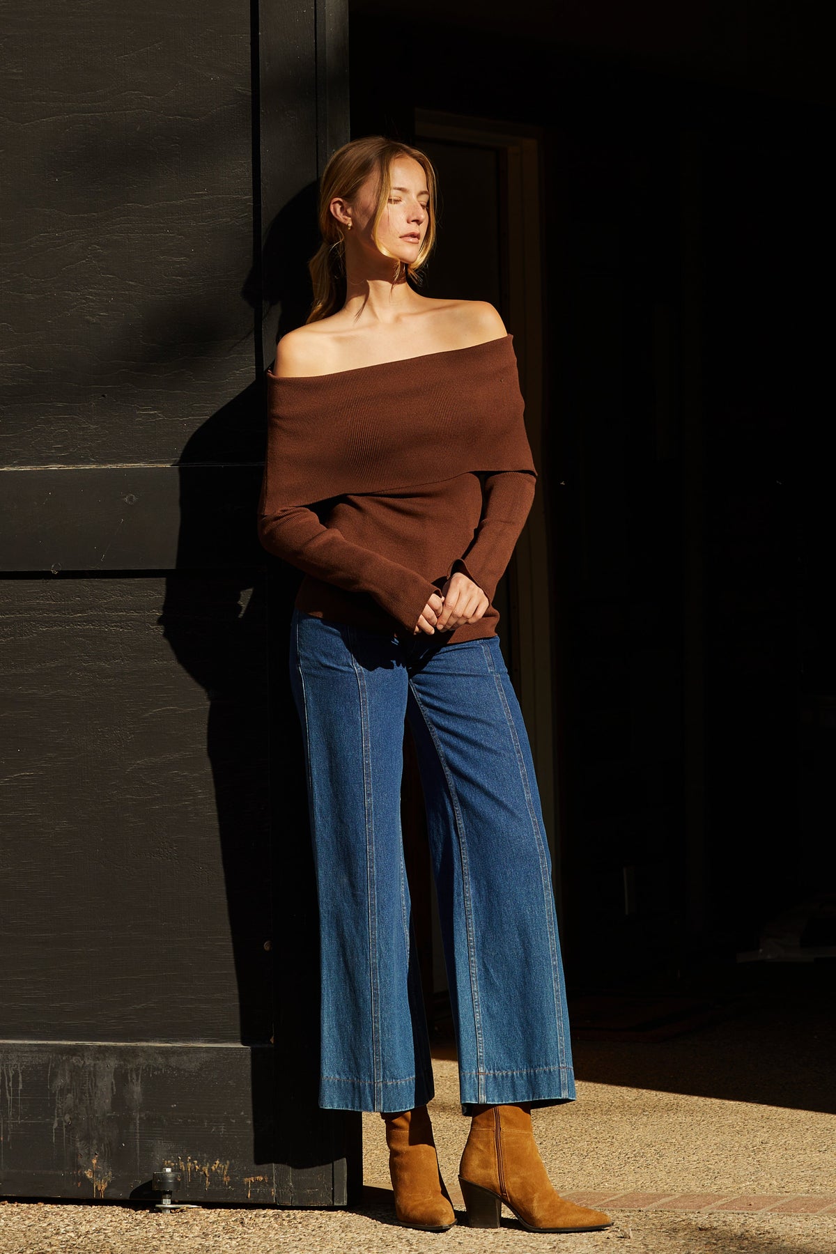 Kate Flare Denim Pants