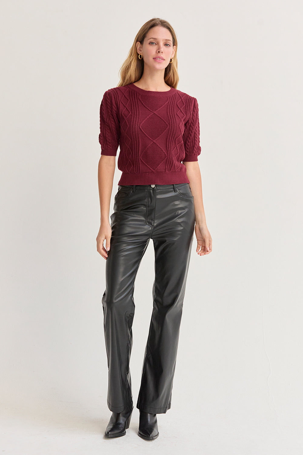 Majorie Vegan Leather Pants