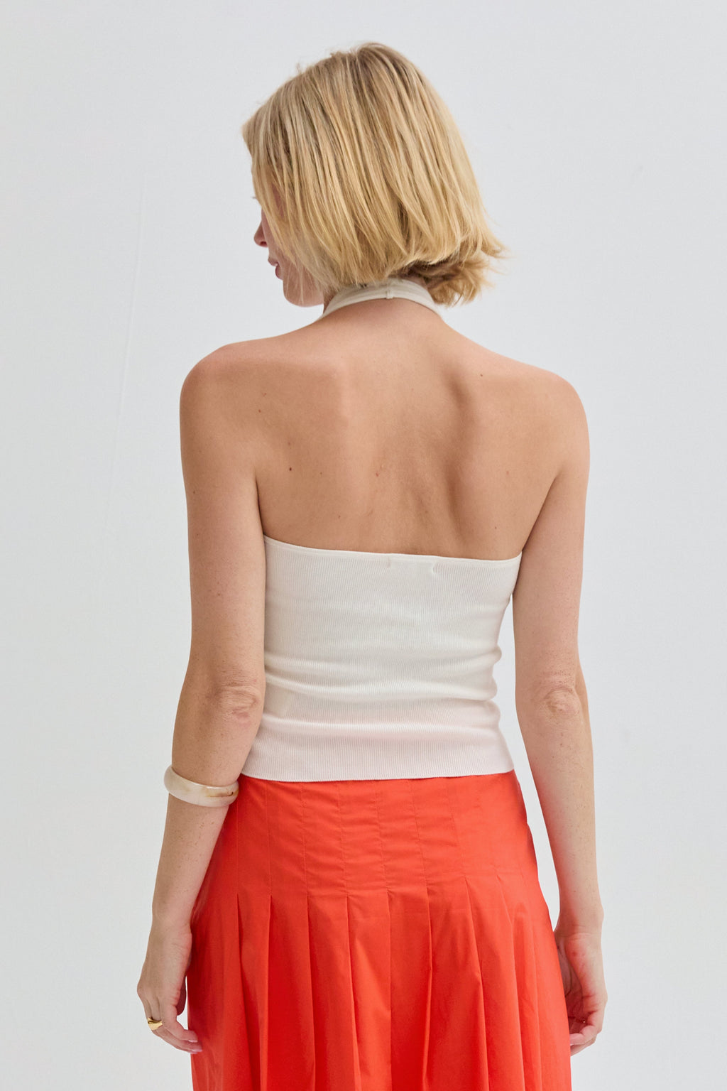 Jazzlyn Halter Knit Top
