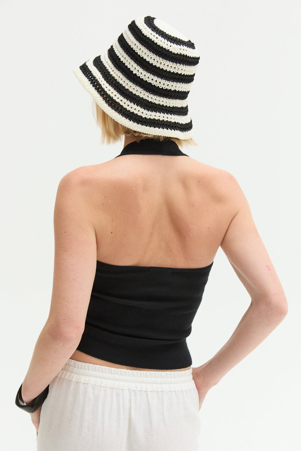 Jazzlyn Halter Knit Top