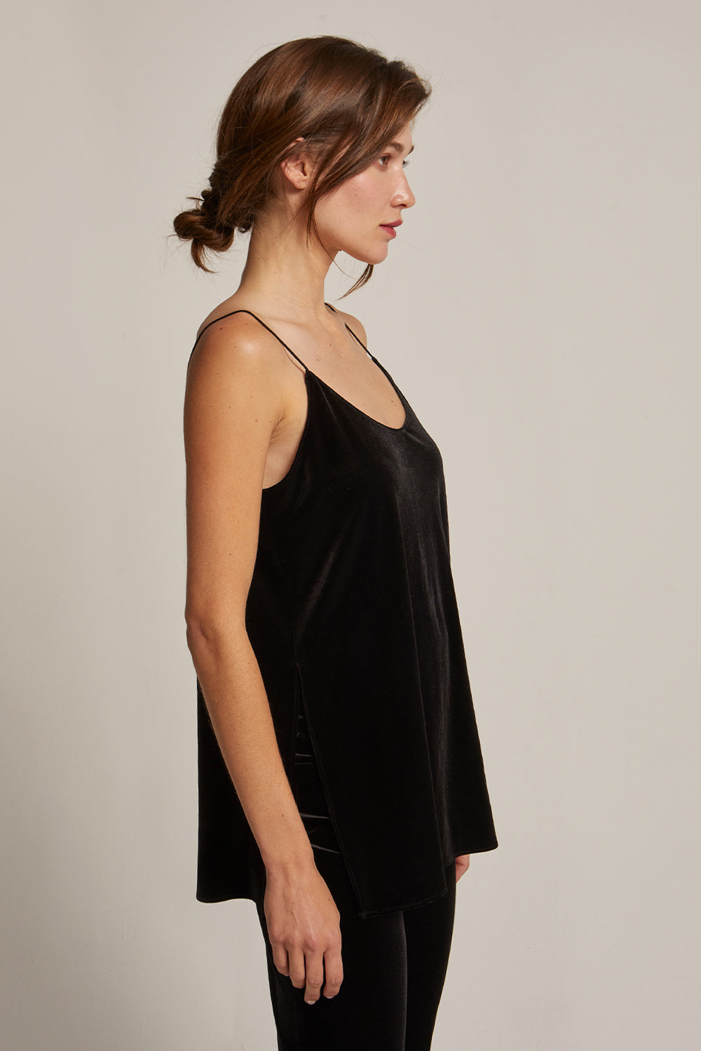 Sahar Velvet Cami Top
